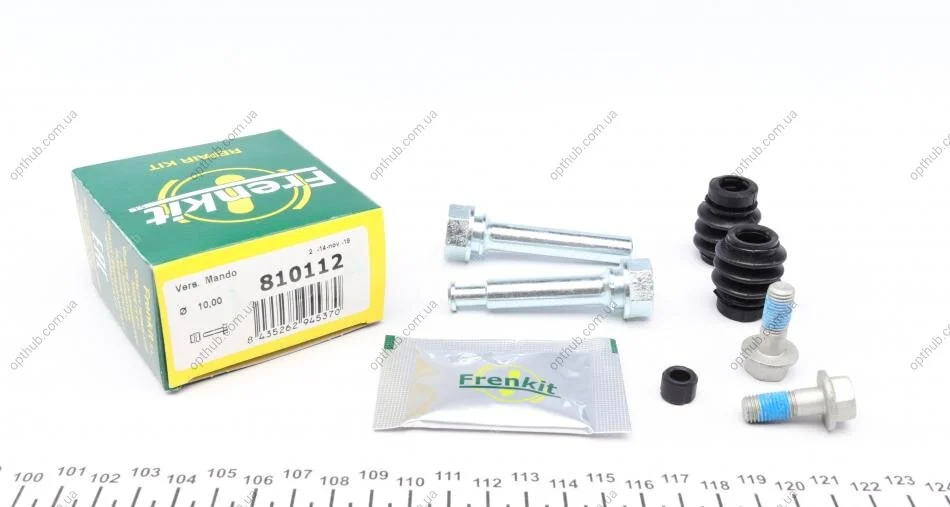 Направляюча супорта (переднього/к-кт) Hyundai Tucson/Kia Sportage 04-10 (Mando) (opt-om) FRENKIT 810112 (фото 1)