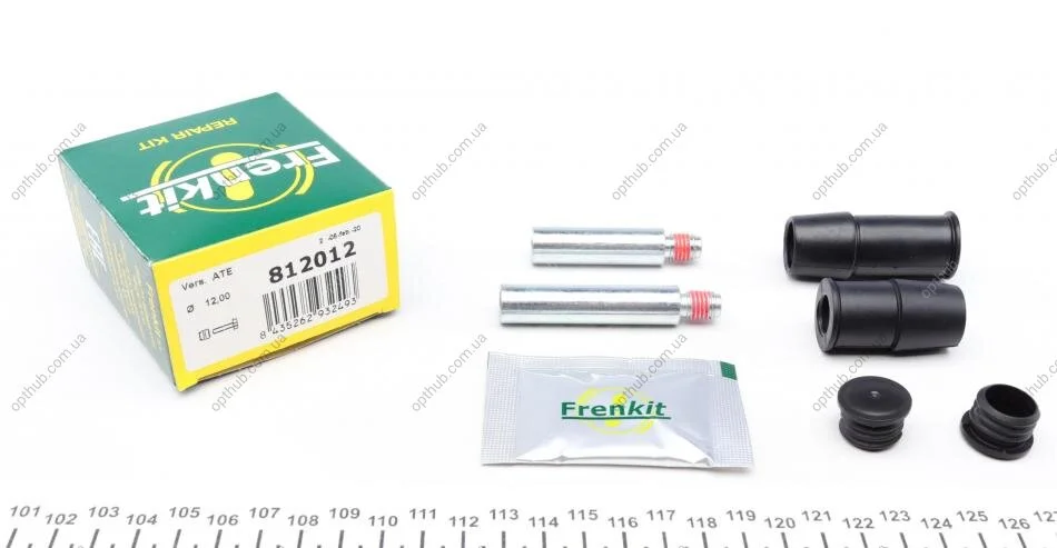 Направляюча супорта (переднього/к-кт) BMW 3(E90-92)/5(E60/E61)/Volvo XC90 02- (Ate) UA63 FRENKIT 812012 (фото 1)