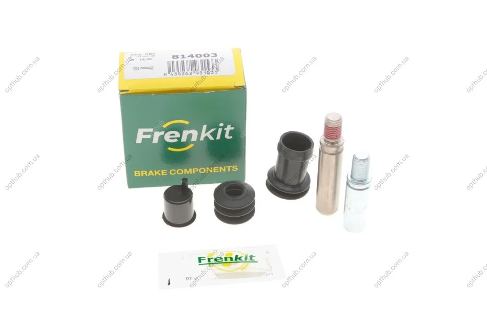 Направляюча суппорта (переднього/к-кт) Mazda 626/MX-6 91- (Akebono/NBK/Shin) UA63 FRENKIT 814003 (фото 1)