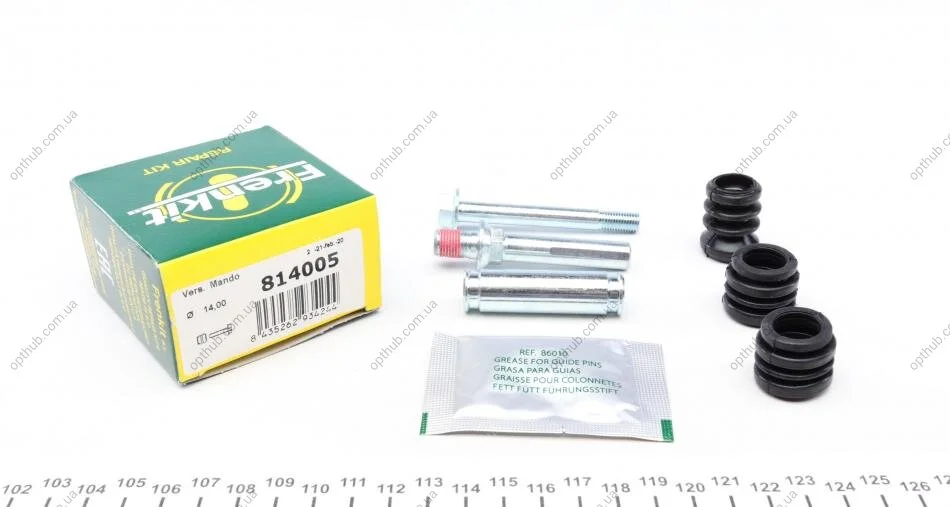 Направляюча суппорта (переднього/к-кт) Hyundai i20 08- (Mando) (opt-om) FRENKIT 814005 (фото 1)