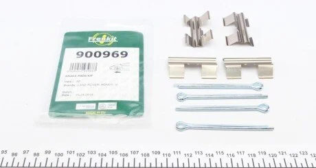 Планка супорта (переднього) прижимна (к-кт) Ford Transit 78- UA63 FRENKIT 900969