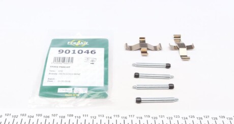 Планка супорта (заднього) прижимна (к-кт) MB C-class (W202) 93-00 (Ate) (opt-om) FRENKIT 901046