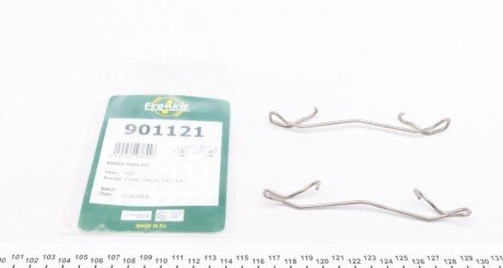 Планка суппорта притискна (к-кт) Ford Fiesta -02 (Ate) UA63 FRENKIT 901121