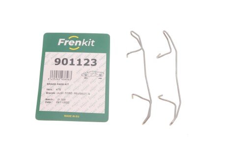 Комплект настановний гальмівних колодок передніх VAG/Toyota/Ford/Volvo ver.ATE FRENKIT 901123