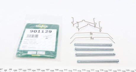 Планка суппорта (переднього) притискна (к-кт) Toyota Land Cruiser -97 (Sumitomo) UA63 FRENKIT 901129