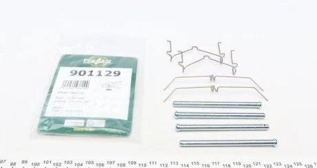 Планка супорта (переднього) прижимна (к-кт) Toyota Land Cruiser -97 (Sumitomo) UA63 FRENKIT 901129