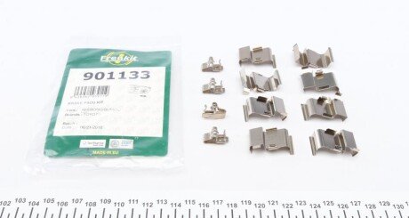 Планка супорта (заднього) прижимна (к-кт) Toyota Land Cruiser 84- (Sumitomo) (opt-om) FRENKIT 901133