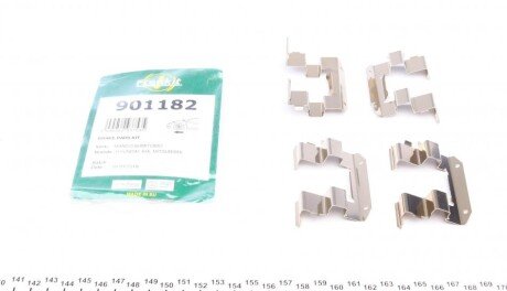 Планка суппорта (переднього) притискна (к-кт) Hyundai Sonata 88- (opt-om) FRENKIT 901182