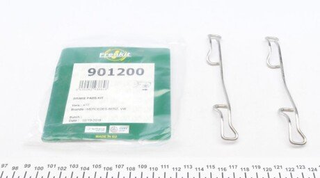 Планка супорта (заднього) прижимна (к-кт) MB Sprinter/VW LT 96-06 (Ate/Bosch) UA63 FRENKIT 901200