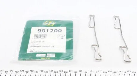 Планка суппорта (заднего) прижимная (к-кт) MB Sprinter/VW LT 96-06 (Ate/Bosch) UA63 FRENKIT 901200