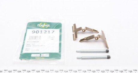 Планка супорта (заднього) прижимна (к-кт) MB E-class (W210)/C-class (W202) 93-02 (Ate) UA63 FRENKIT 901217