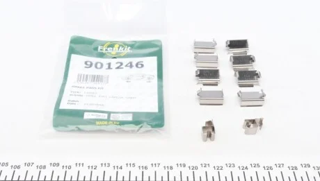 Планка супорта (переднього) прижимна (к-кт) Opel Combo 01- (Lucas) UA63 FRENKIT 901246