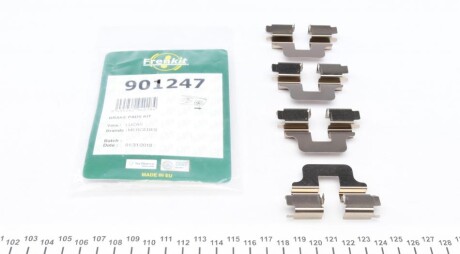 Планка супорта (заднього) прижимна (к-кт) MB B-class (W245) 05-11 (Lucas) (opt-om) FRENKIT 901247