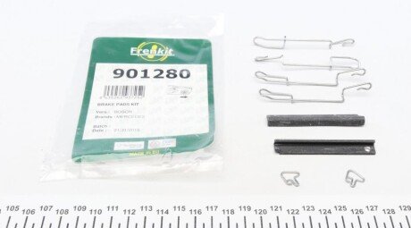 Планка супорта (заднього) прижимна (к-кт) MB Vito (W638) 96-03 (Bosch) (opt-om) FRENKIT 901280