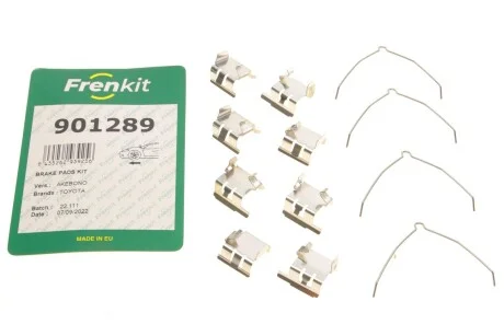 Планка супорта (переднього) прижимна (к-кт) Toyota Avensis/Corolla 92-03 UA63 FRENKIT 901289