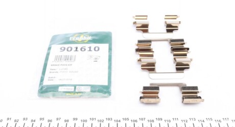 Планка супорта (заднього) прижимна (к-кт) VW T5 03-10 (Lucas) UA63 FRENKIT 901610