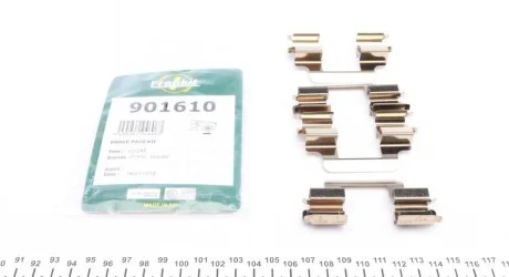 Планка супорта (заднього) прижимна (к-кт) VW T5 03-10 (Lucas) UA63 FRENKIT 901610