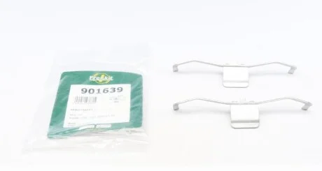 Планка супорта (переднього) прижимна (к-кт) Audi A6/A8 04-11 (Ate) UA63 FRENKIT 901639