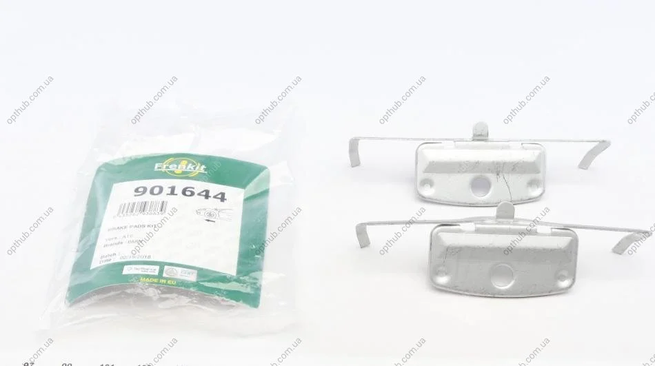 Планка суппорта (переднього) притискна (к-кт) BMW 7 (E65/E66/E67) 01-08 (Ate/Lucas) UA63 FRENKIT 901644 (фото 1)