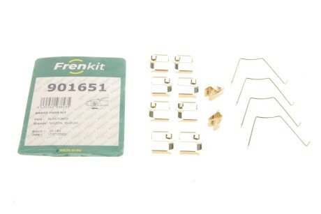 Планка суппорта (переднього) притискна (к-кт) Mazda MX-5 98-05 (Sumitomo) (opt-om) FRENKIT 901651