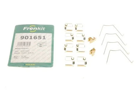 Планка суппорта (переднього) притискна (к-кт) Mazda MX-5 98-05 (Sumitomo) (opt-om) FRENKIT 901651