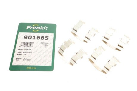 Планка суппорта (заднего) прижимная (к-кт) Kia Sorento 02-11 (opt-om) FRENKIT 901665