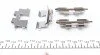 Планка суппорта (заднего) прижимная (к-кт) Hyundai Tucson/Kia Sportage 2.0 CRDi 04- (Mando) UA63 FRENKIT 901667 (фото 2)