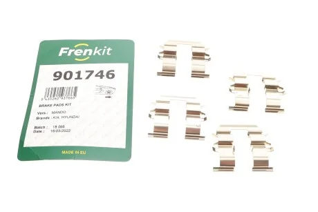 Комплект планок суппорта FRENKIT 901746