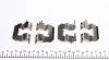 Планка супорта (заднього) прижимна (к-кт) Hyundai i40/Kia Rio III 11- (Akeb) (opt-om) FRENKIT 901780 (фото 2)