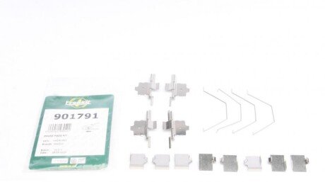 Планка суппорта (переднього) притискна (к-кт) Mazda 6 06- (Akeb) (opt-om) FRENKIT 901791