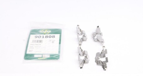 Планка супорта (заднього) прижимна (к-кт) Toyota Yaris II 05- (Akeb) (opt-om) FRENKIT 901808