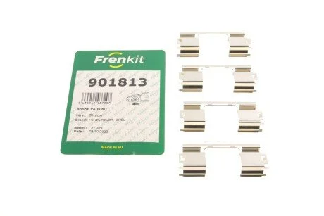 Планка суппорта (переднього) притискна (к-кт) Opel Astra J 1.4-2.0CDTI 09- (Bosch) UA63 FRENKIT 901813