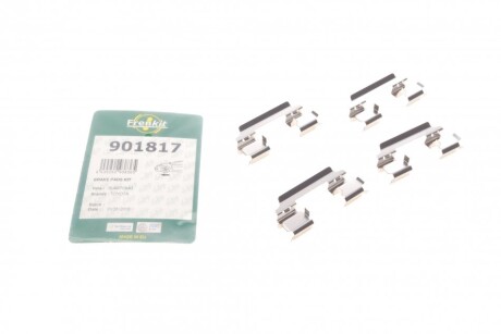 Планка суппорта (переднього) притискна (к-кт) Toyota Hilux 11-15 (Sumitomo) (opt-om) FRENKIT 901817