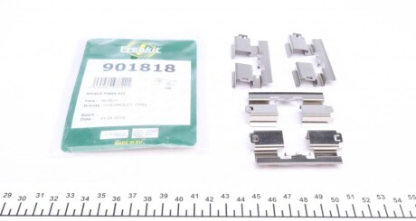 Планка супорта (заднього) прижимна (к-кт) Chevrolet Orlando/Opel Asra J 1.3-2.0CDTI 09- (Bosch) UA63 FRENKIT 901818