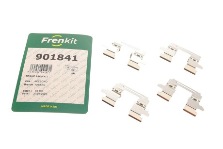 Планка супорта (заднього) прижимна (к-кт) Nissan Juke/Suzuki Grand Vitara II 1.5dCi/2.4 09- (opt-om) FRENKIT 901841