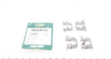 Комплект настановний гальмівних колодок задніх Mazda 6 (12-)/Mitsubishi ASX (10-)/Outlander (12-) ver.Akebono FRENKIT 901896