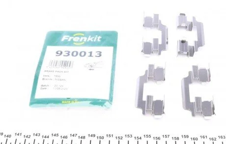 Планка суппорта (переднього) притискна (к-кт) Nissan Almera 06- (opt-om) FRENKIT 930013