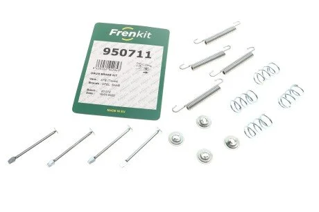 Комплект пружинок колодок ручника Opel Vectra A/B 1.8-2.6 88-03 (ATE) UA63 FRENKIT 950711