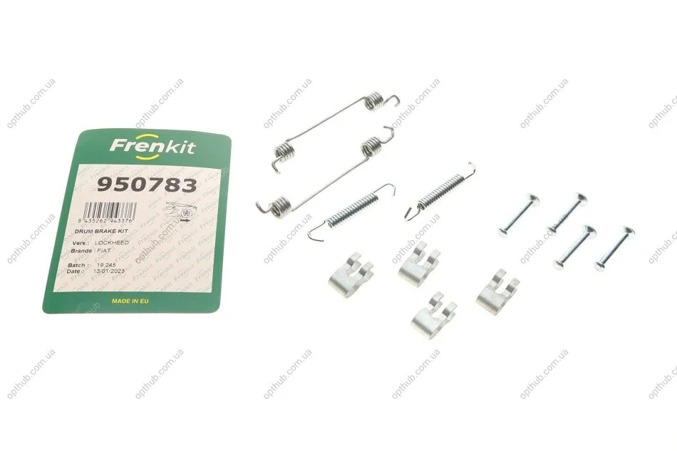 Комплект пружинок колодок ручника Fiat Panda/Punto 99-13 (opt-om) FRENKIT 950783 (фото 1)