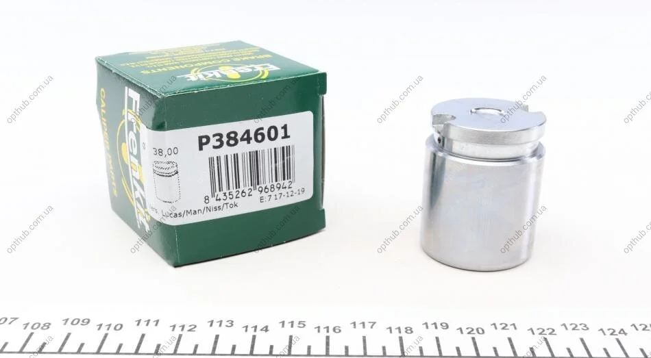 Поршень супорта (заднього) Hyundai Sonata 88-98/Toyota Corolla 06-15 (38x46.8mm) UA63 FRENKIT P384601 (фото 1)