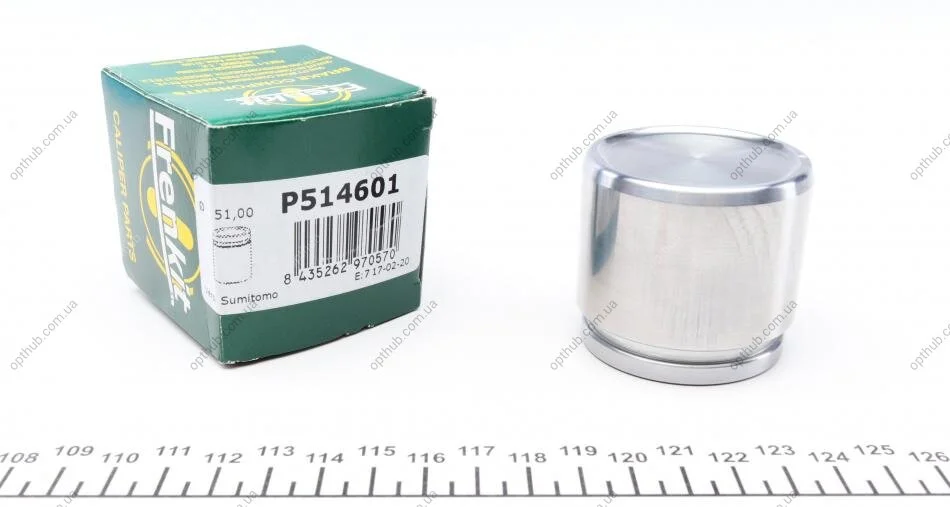 Поршень супорта (заднього) Mitsubishi Lancer/Mazda MX5 -05 (d=51mm) UA63 FRENKIT P514601 (фото 1)