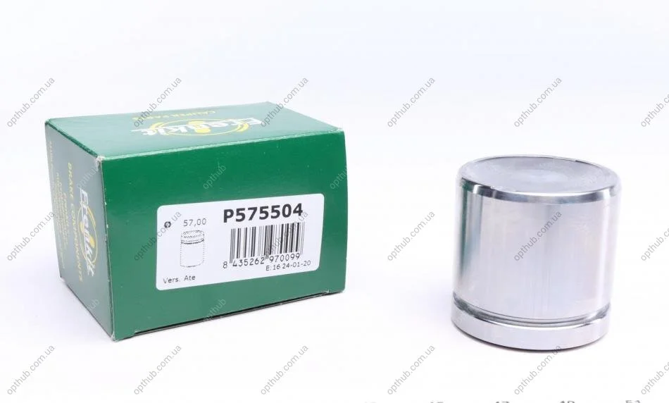 Поршень супорта (переднього) VW T4/Ford Transit 90- (57x55,4mm) (Ate) UA63 FRENKIT P575504 (фото 1)