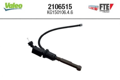 Циліндр зчеплення головний PEUGEOT PARTNER BOX 1,6 2010.11->. -ua FTE 2106515