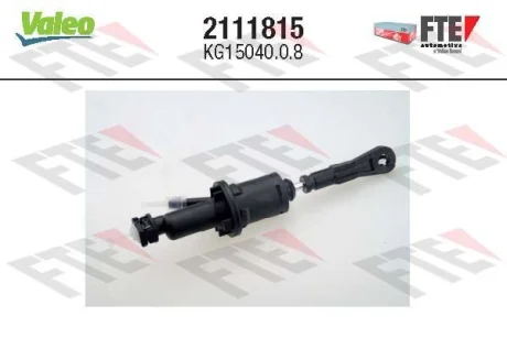 Циліндр зчеплення головний CITROEN C5 I (DC_) 1.8 16V (DC6FZB, DC6FZE) 2001.03->2004.08 -ua FTE 2111815