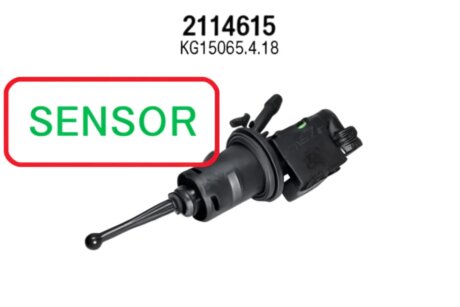 Циліндр зчеплення головний SEAT LEON (1P1) 1.6 TDI 2010.11->2012.12 [З СЕНСОРОМ] FTE 2114615