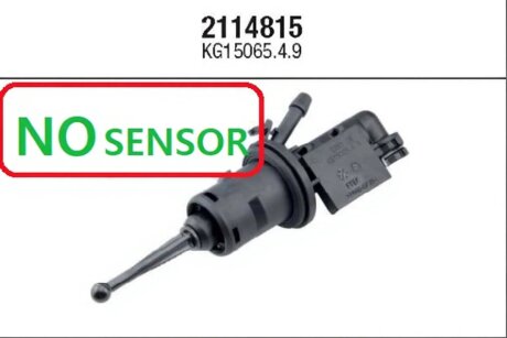 Циліндр зчеплення головний VOLKSWAGEN CADDY III BOX (2KA, 2KH, 2CA, 2CH) 1.9 TDI 4MOTION 2008.11->201 FTE 2114815