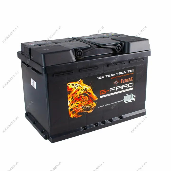 78 Аh/12V Fast G-Pard Euro(0) G-pard TRC078-F00 (фото 1)