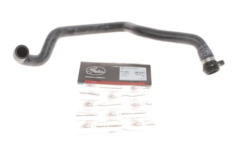 Патрубок системи охолодження гумовий з фітингами BMW 323I 2.5 (N52B25A/N52B25B/N52B25BE/N52B25BF) 03/2 -ua Gates 02-1647