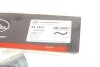 Патрубок радіатора DAEWOO LANOS 1.5-1.6, нижній (96350692) Gates 05-1447 (фото 2)