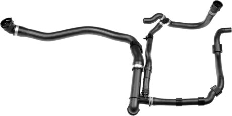 Патрубок системи охолодження гумовий з фітингами Gates 05-2701